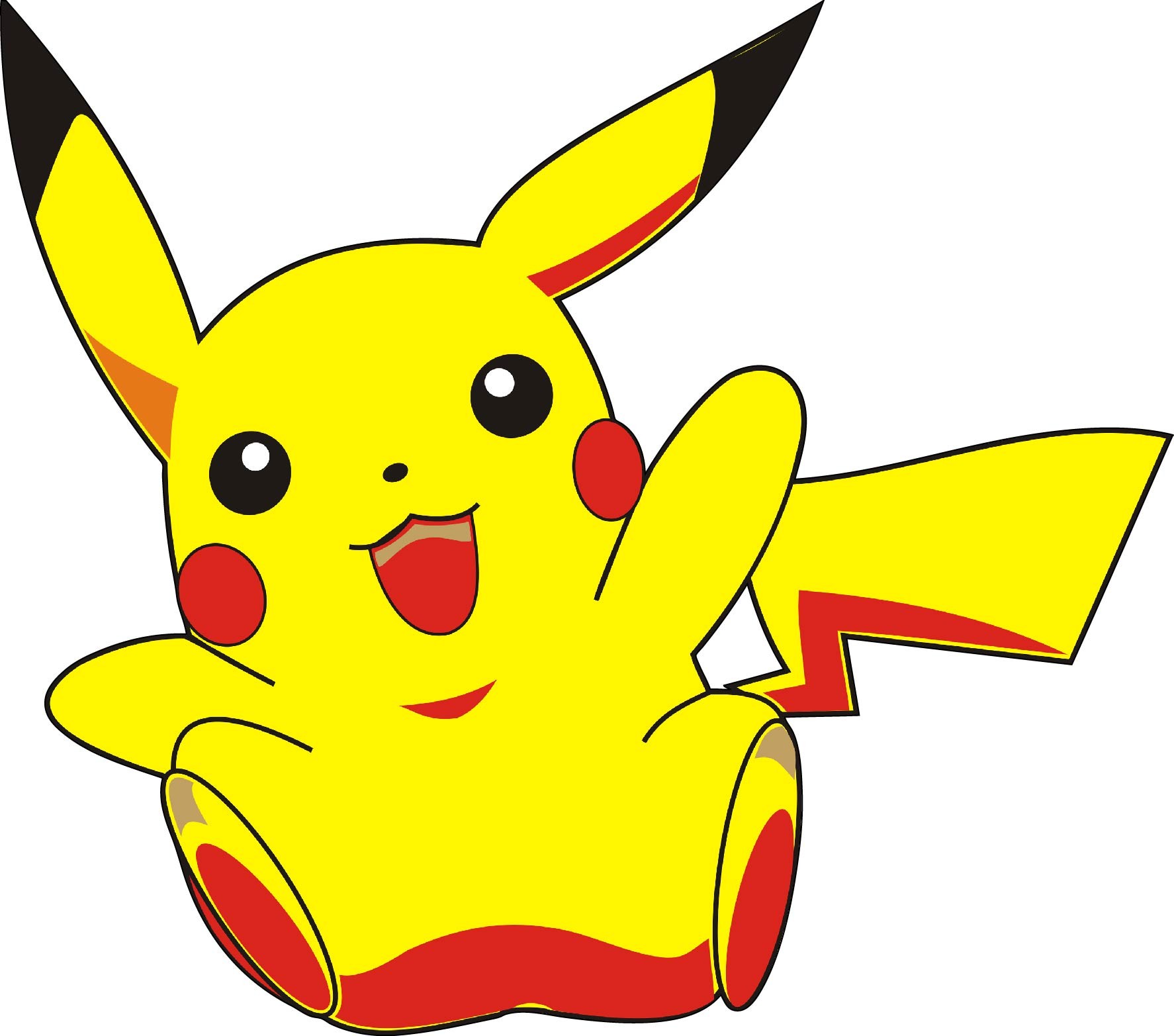 Sticker Autocollant enfant Pikachu 15131