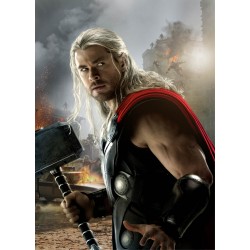 Stickers enfant géant Thor Avengers 15172