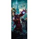 Stickers porte Iron Man Avengers réf 15173