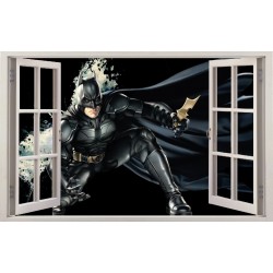 Stickers fenêtre Batman réf 11124