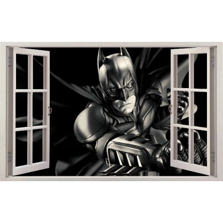 Stickers fenêtre Batman réf 11125