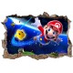 Stickers 3D Super Mario galaxy réf 23248