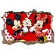 Stickers 3D Mickey minnie réf 23637