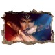 Stickers 3D Wonder Woman réf 23826