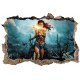 Stickers 3D Wonder Woman réf 23827