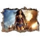 Stickers 3D Wonder Woman réf 23828