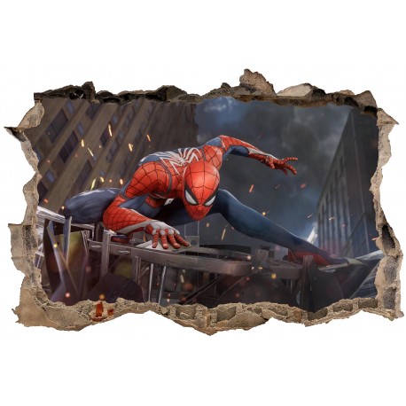 Stickers 3D Spiderman réf 23829