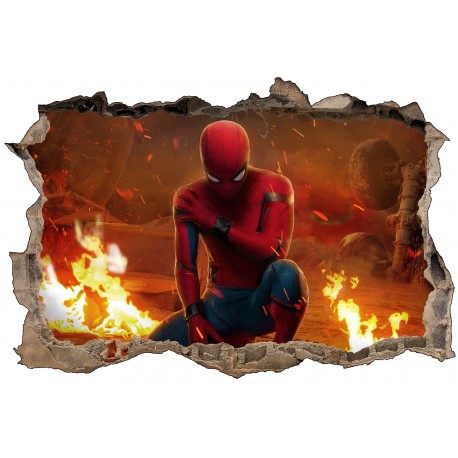 Stickers 3D Spider-Man réf 52472