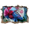 Stickers 3D Les Schtroumpfs réf 52476
