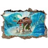 Stickers 3D Vaiana réf 52484