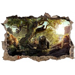 Stickers 3D Le Livre de la Jungle réf 52489