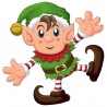 Sticker Lutin de Noël re 4621