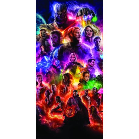 Stickers lé unique Tous les Avengers