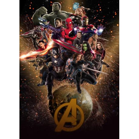 Stickers géant Avengers