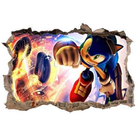 Stickers 3D Sonic