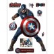 Stickers Captain america Avengers 30x40cm 15034 