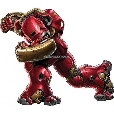 Stickers Hulk-Iron man-Captain América-Hawkeye-Black Widow Avengers ref  15043 - Stickers Muraux Enfant