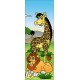 Sticker enfant Girafe pour porte plane ou mural réf 705