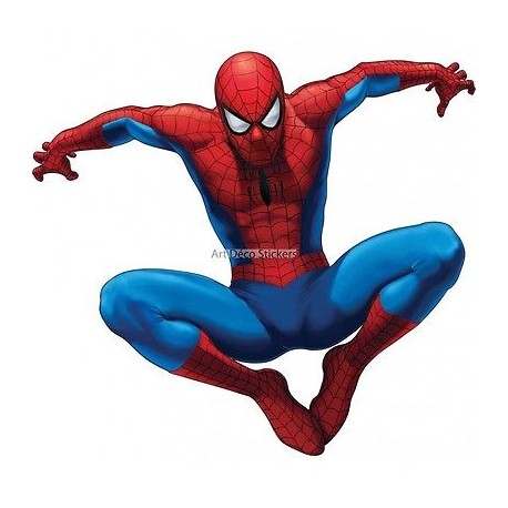 Sticker enfant Spiderman 29x26cm réf 9531