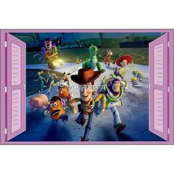 Sticker enfant fenêtre Toy Story réf 940 940