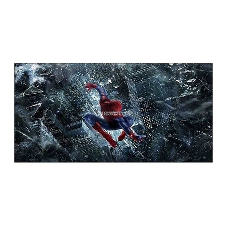 Stickers chambre d'enfant tête de lit Spiderman réf 8488