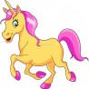 Sticker enfant Licorne 904