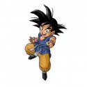 sticker Autocollant enfant Manga Goku-GT E057