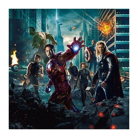 Papier peint géant Avengers