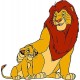 Sticker enfant Le roi lion réf 5768