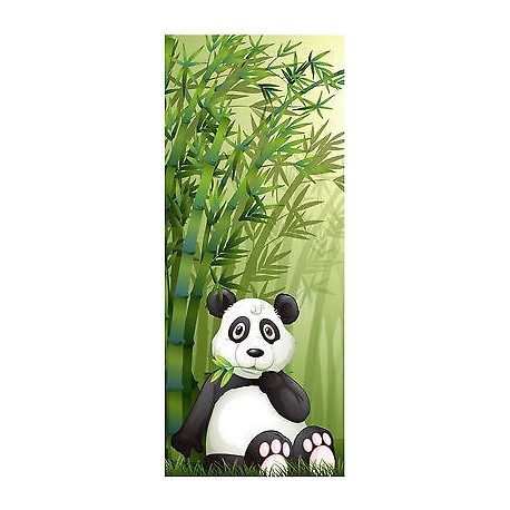 Sticker enfant porte Panda réf 1732