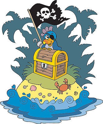 Autocollants Pirates YZROHYI - 24 Feuilles | Pour Scrapbooking, Décoration Enfant Et Fêtes