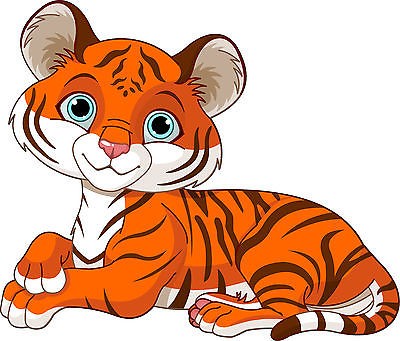 Stickers enfant Tigre réf 3579 
