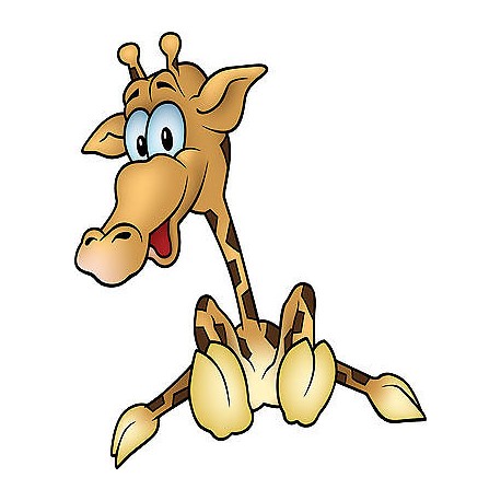 Sticker autocollant enfant Girafe réf 3656