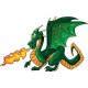 Sticker enfant Petit Dragon réf 3524 (Dimensions de 10 cm à 130cm de largeur)